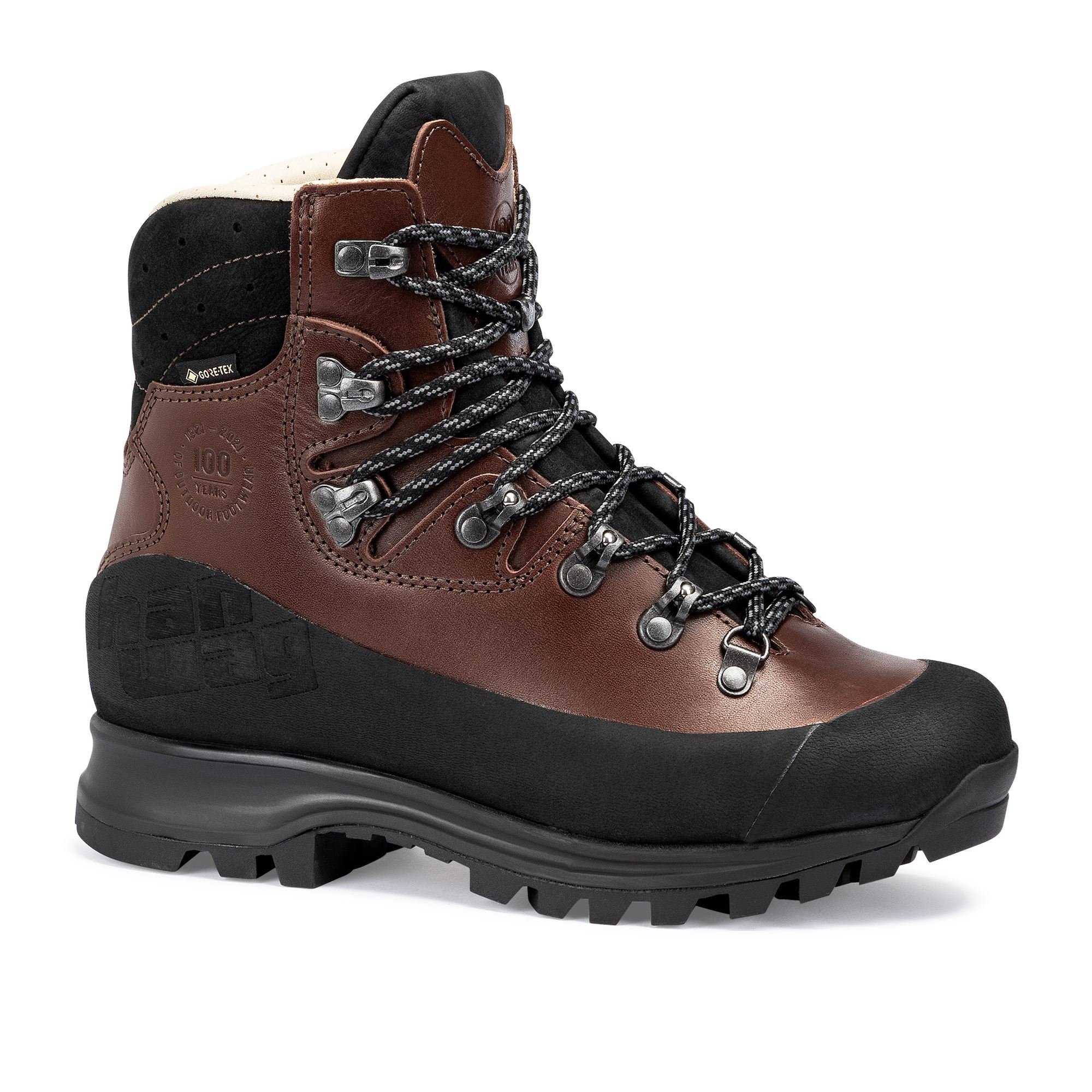 Hanwag Women's Alaska 100 GTX Trekking Boots Coffee/Black KNLUA1954